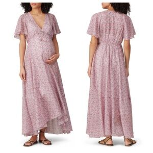 Hatch Blush Floral Maxi Dress